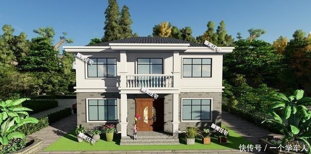 乡村|一款120平的二层别墅,适合父母养老,100%的乡村满意度!