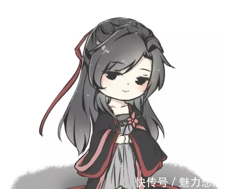 搞笑漫画|魔道祖师：魏婴女装大集锦，跟蓝湛一起穿“情侣连衣裙”？