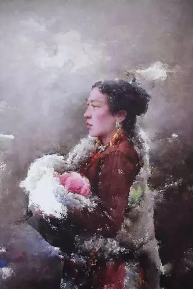  极致|中国水彩：大笔触画出霸屏水彩，光感够绝，极致东方的美！