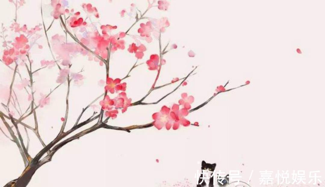 桃花#元稹很伤感的一首诗,一开篇就与众不同,最后两句更是直击人心!