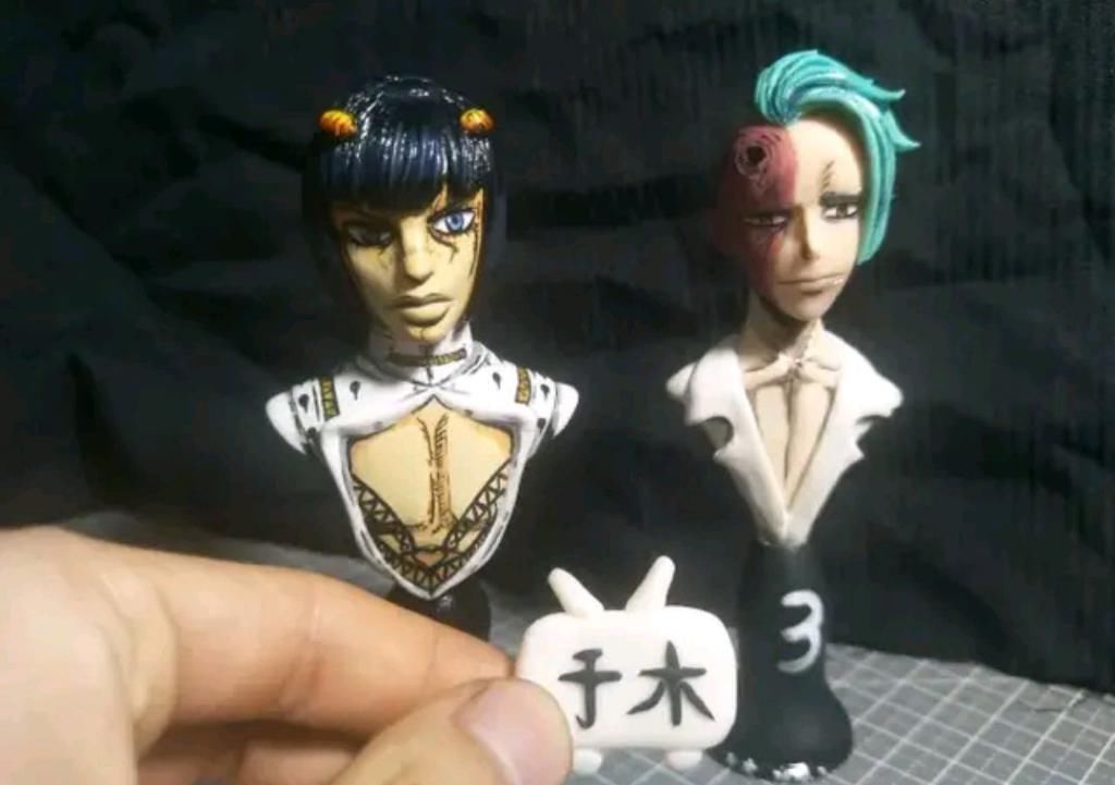 于木|手办是用啥做的网友用纸做手办,造型精美表情清晰,这是真大神