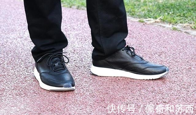 皮面 小米出行新品体验透气单牛皮面+双密度缓震底，运动防臭不闷脚！