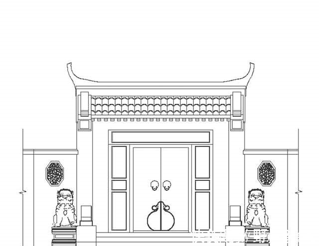 游廊!他花了69万,在村里建造了一座四合院,完工后,邻居都羡慕了