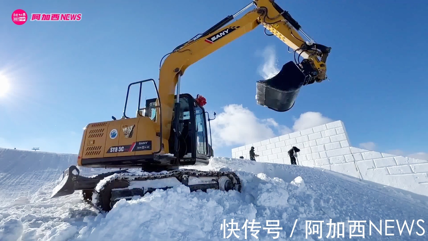 坡面|?当外国人看到2022北京冬奥会长城主题赛道,会有什么反应呢?