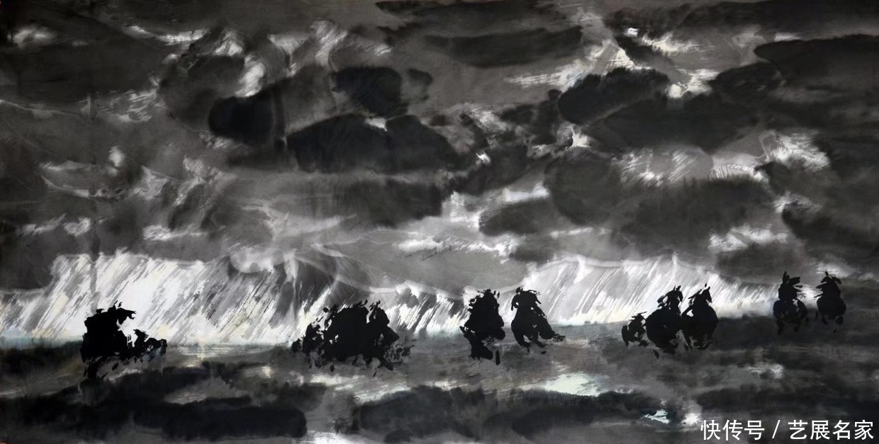 欣赏|【艺展中国】吴·斯日古楞绘画作品欣赏