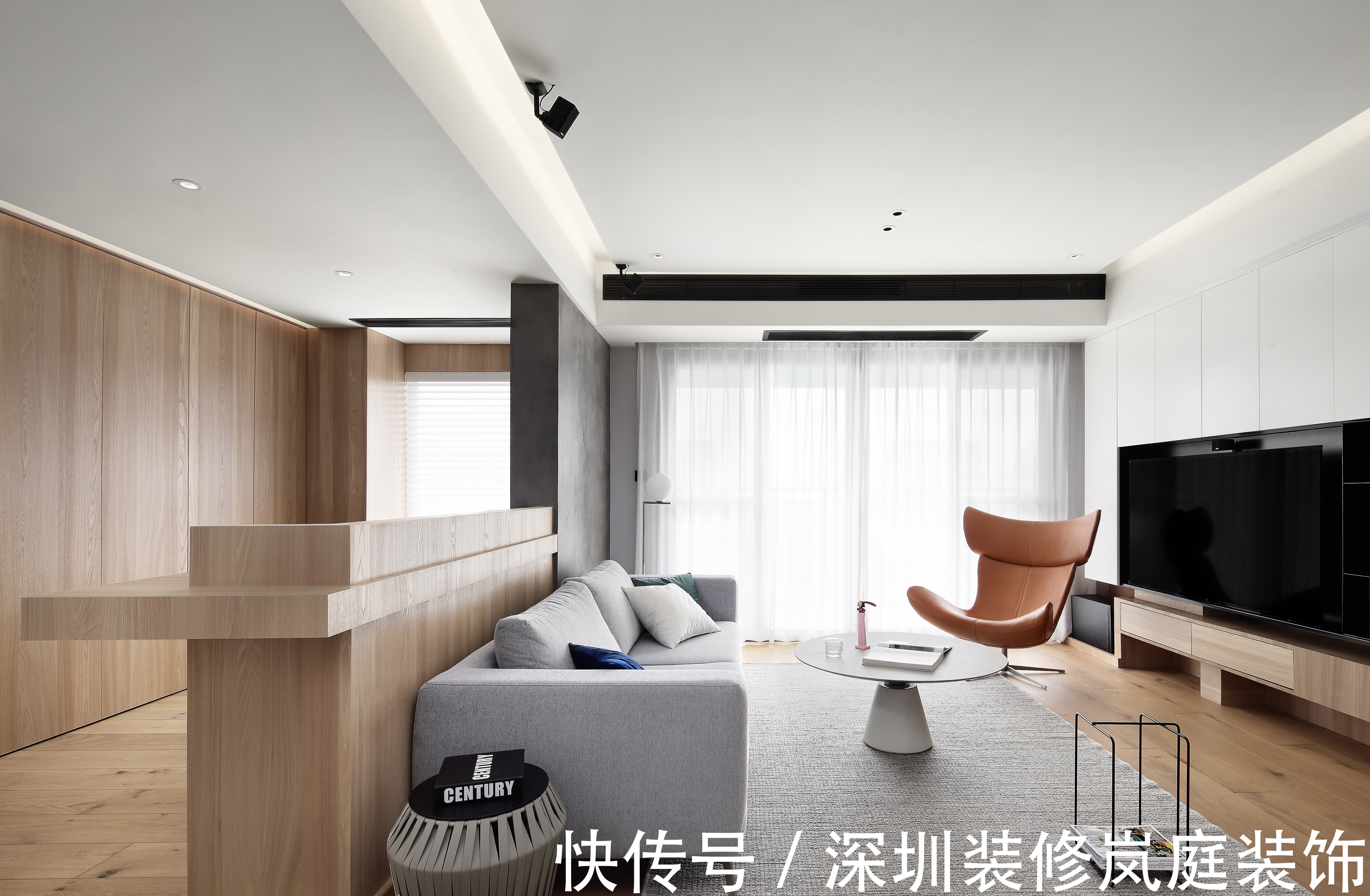 东乐花园|深圳装修:东乐花园111㎡现代简约,滋养灵魂的空间。