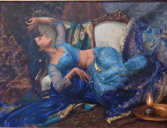 艺术家!色彩的情感表现,美国艺术家迈克尔的绘画作品