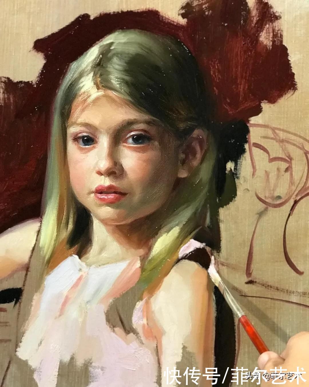 弗拉基米尔&俄罗斯画家弗拉基米尔人体油画里的美女，美得让人难忘