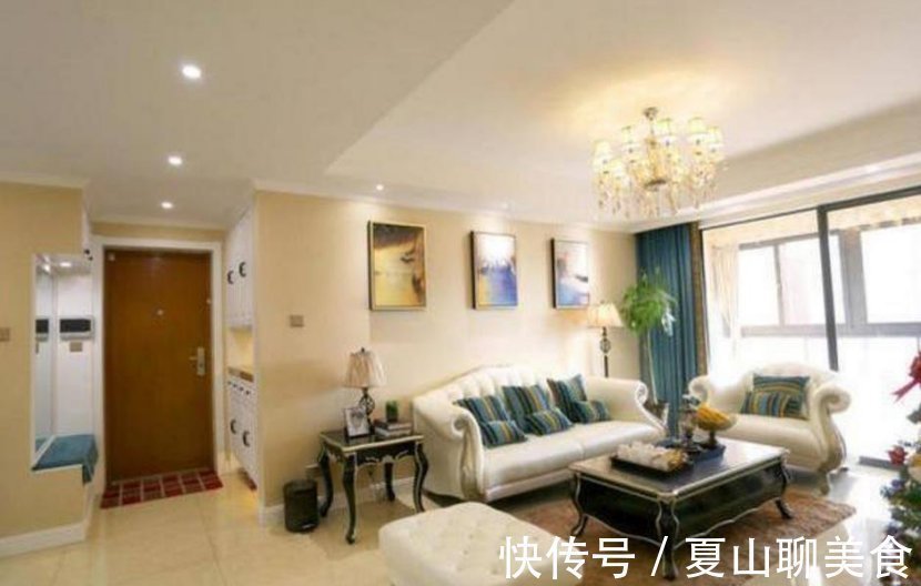 鞋凳|晒晒我家122平的新房,全屋颜色搭配太漂亮,装修只花了18万