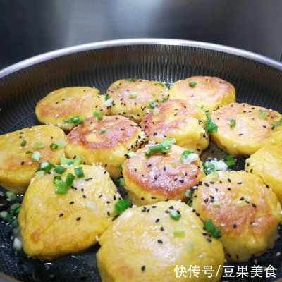 铁棍山药|网红山药韭菜鸡蛋生煎，简单快手超美味