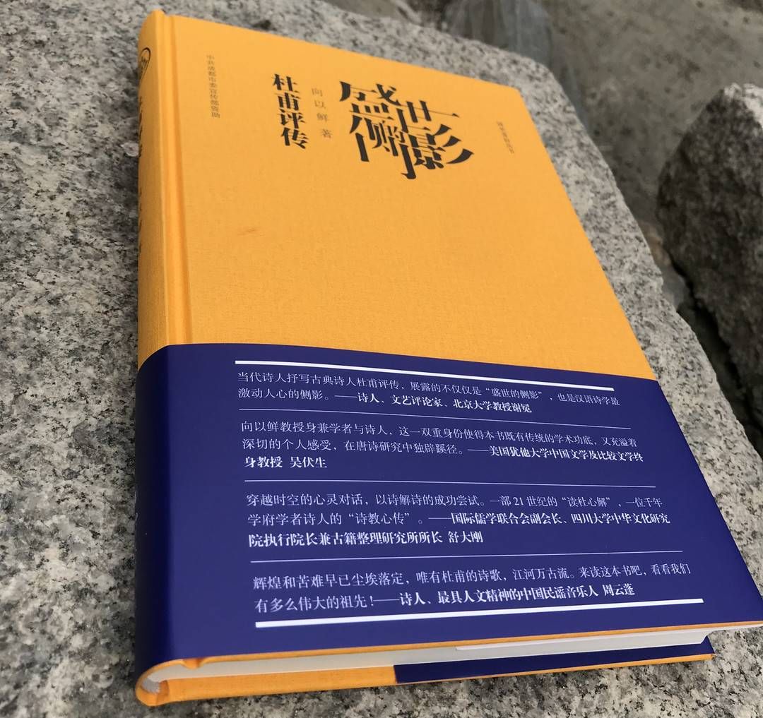 汉语|【封面独家】教授诗人向以鲜为“诗圣”作传 44万字读杜心解再现“盛世的侧影”