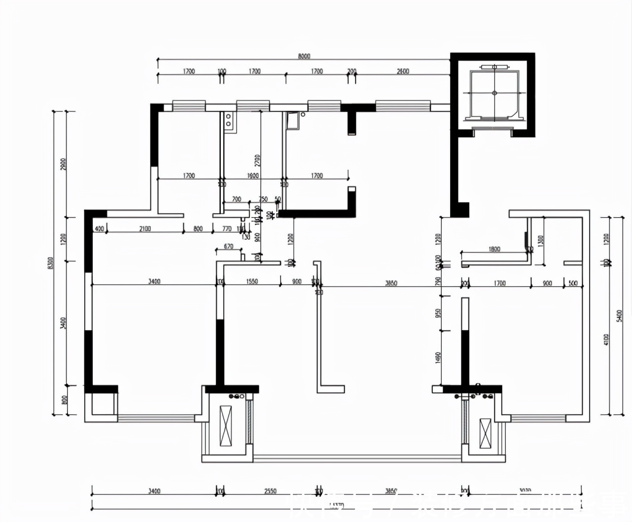 三室|136㎡ 简约风三室入户鞋柜是小型衣帽间,真是将收纳进行到底