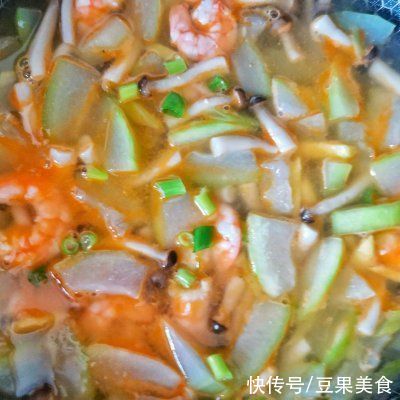 清热|夏日必备！低脂鲜美！清热消暑！虾仁冬瓜汤