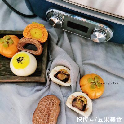豆沙馅|一生一柿,健康好柿花生馒头礼盒