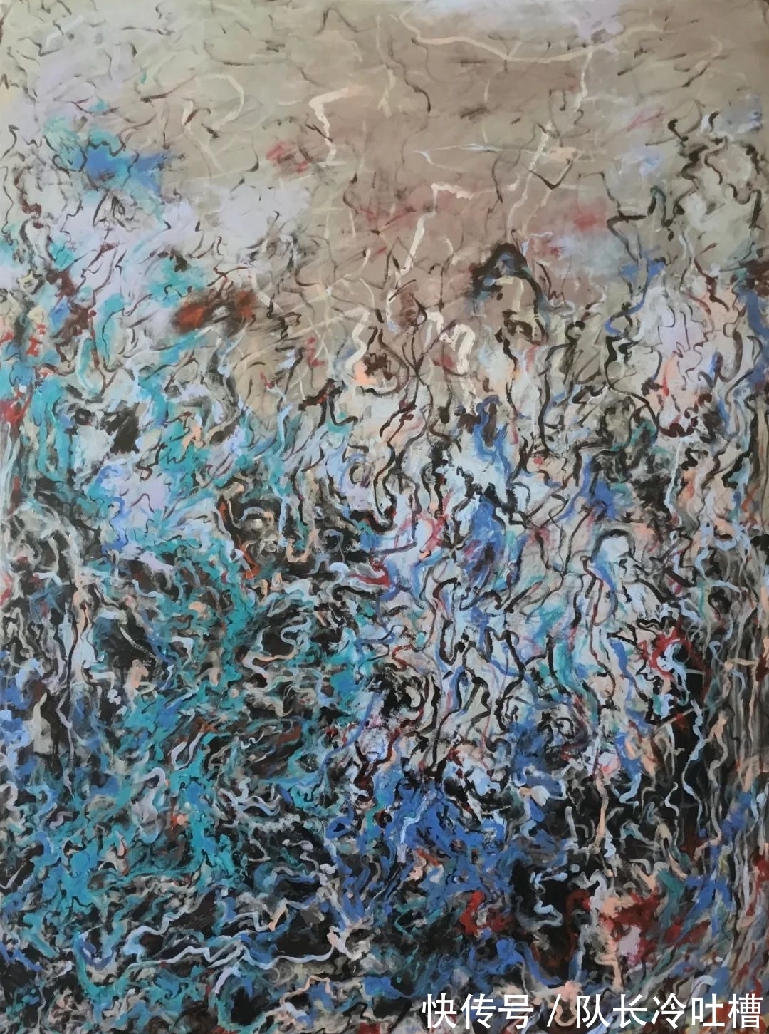 布面丙烯#「艺家说」刘国庆:不要给观众引导,真情实感就会有共鸣