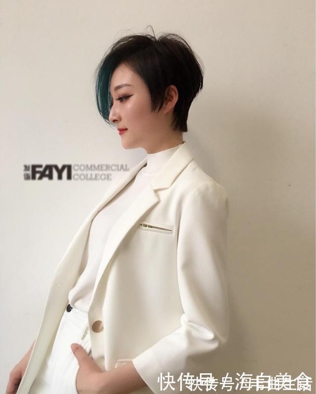 梓墨|剪这样的漏耳超短发,简直不要太美,气质提升了一大截,还很时尚
