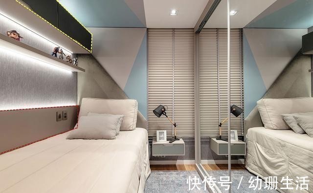 两段长|小卧室早该舍弃床头柜,靠墙塞15公分宽薄柜,收纳何止多出2倍