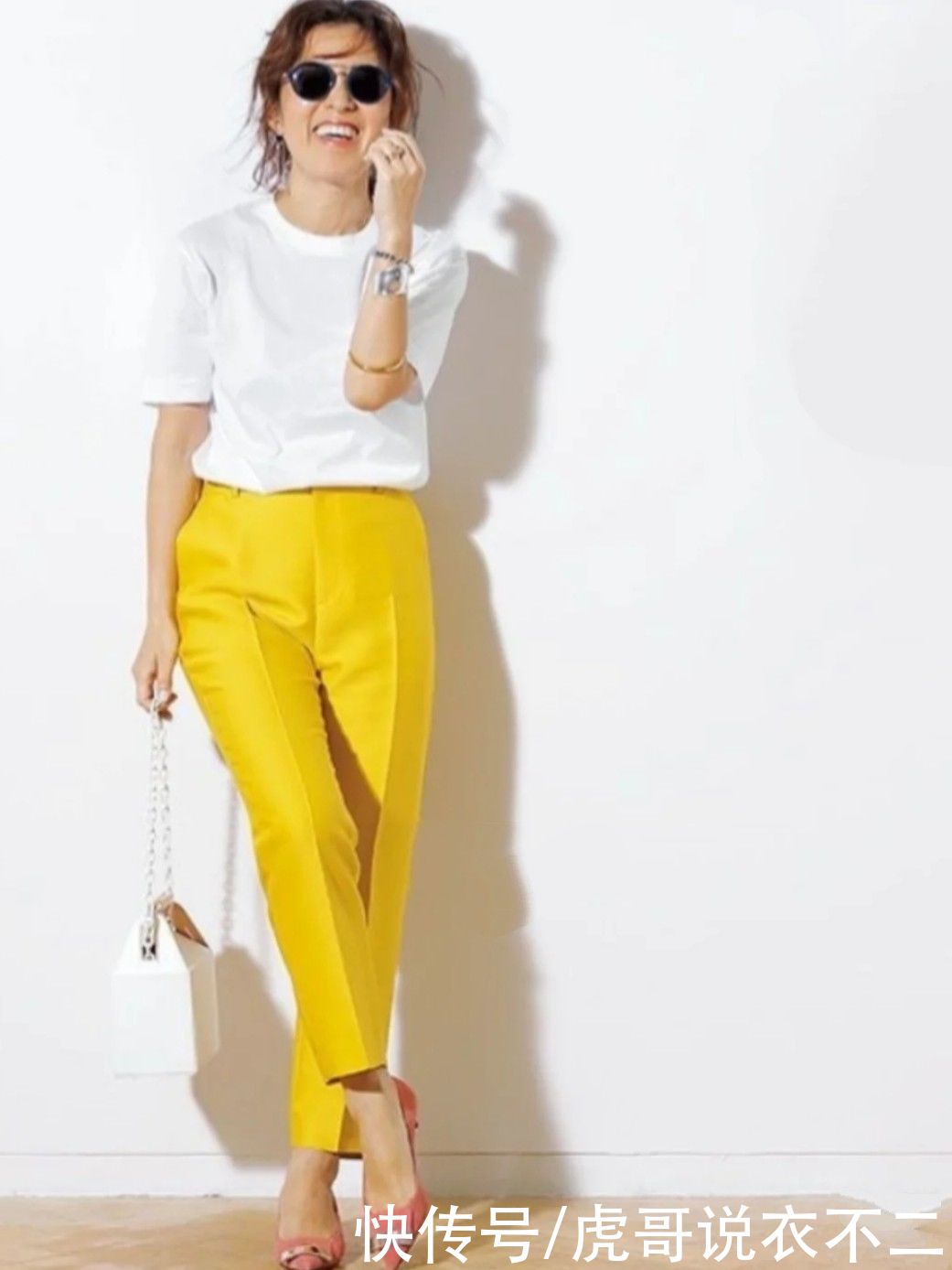 彩色系|50岁微胖女人懂穿衣更优雅，日本顶级搭配师的夏日私服，优雅气质