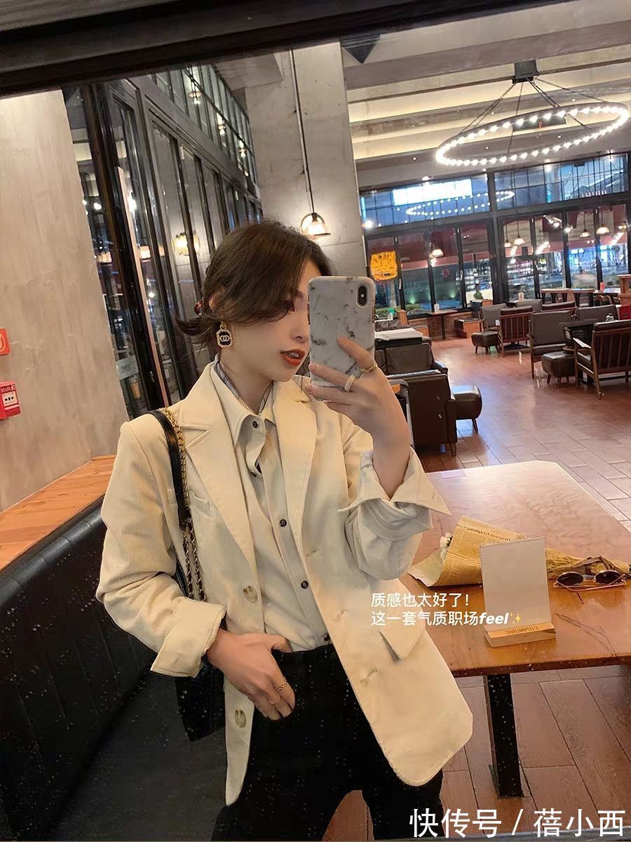 搭配|真正会穿有品味的女人,入秋第1件外套首选“西装”,洋气又高级