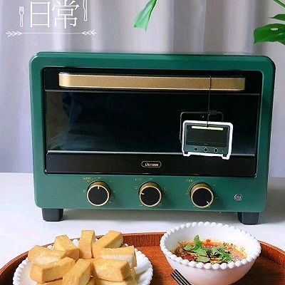 烤豆腐|无油烤豆腐