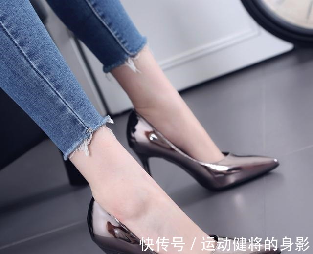 尖头 性感高跟鞋,女人味十足!