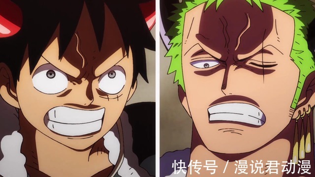 飞六胞|海贼王985集:百兽海贼团内卷,基德初放霸王色,路飞终于爆发了