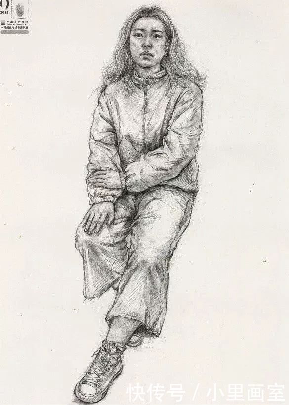 以横构图形|中国美院初试素描考什么?看了你就知道(附近年素描高分卷)