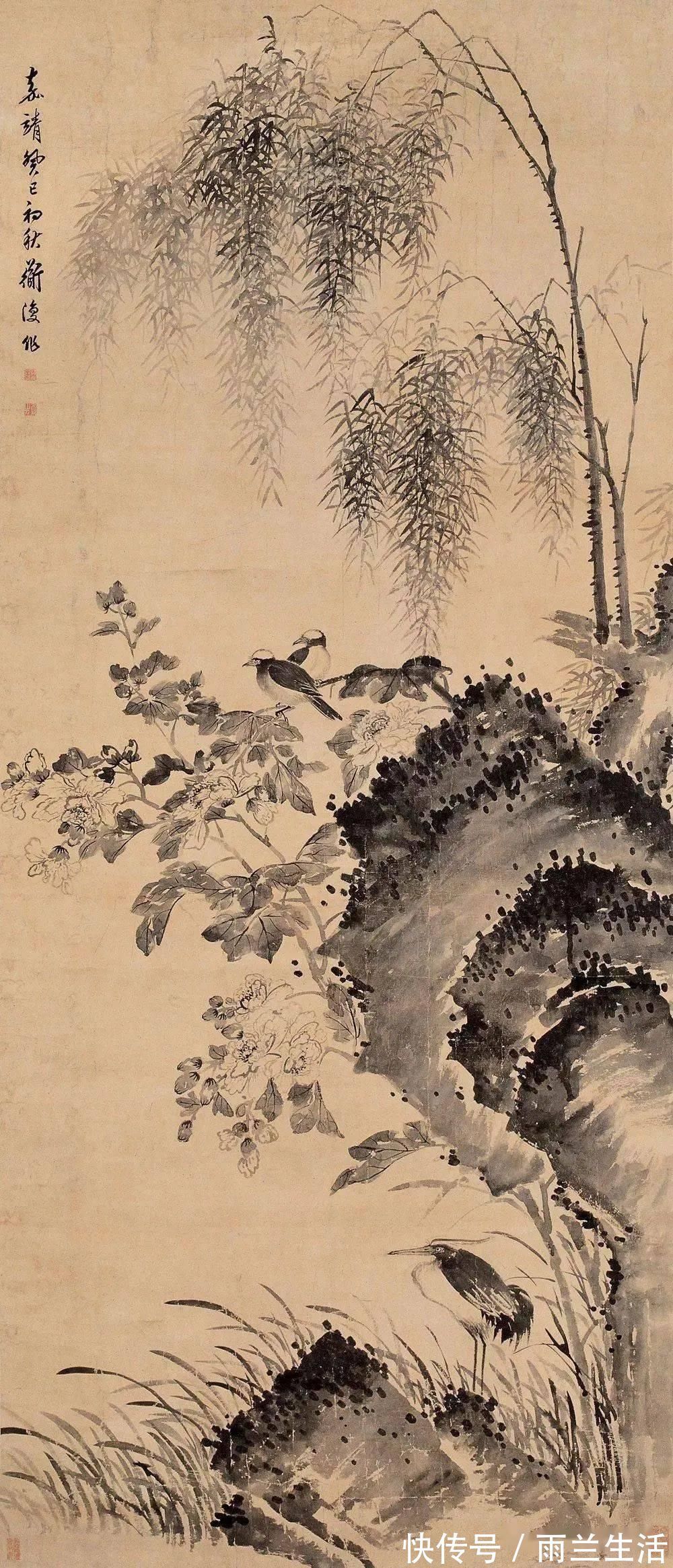 陈淳@与徐渭齐名,这个富二代的一花一世界!