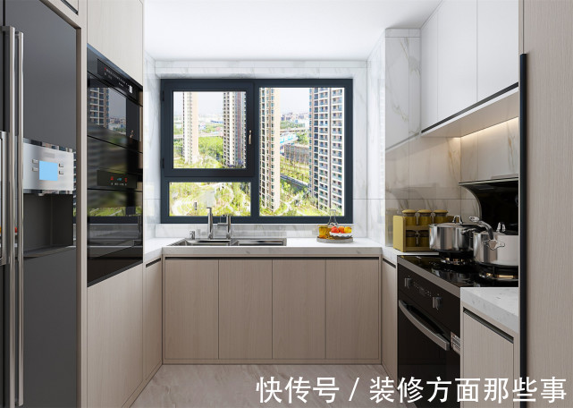 背景墙|148㎡现代风,以生活便利性为出发点,简洁大气