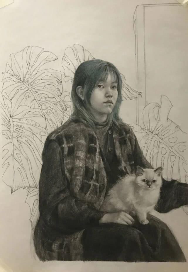 纸本炭笔|赏析中央美术学院2020届基础部素描作品欣赏
