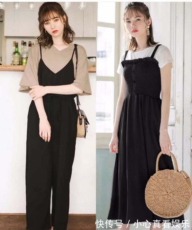 日系|谁说穿黑色显沉闷?35岁女人参考日系穿搭示范,夏季清爽度过