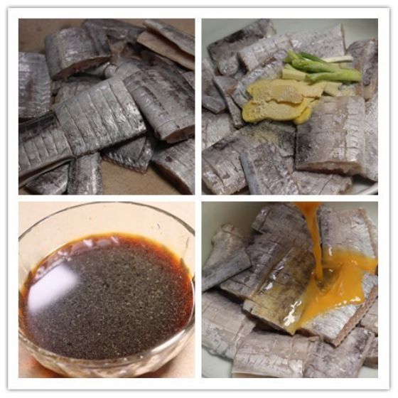 我家带鱼从不红烧，打入1个鸡蛋，带鱼不粘锅，外焦里嫩、真香