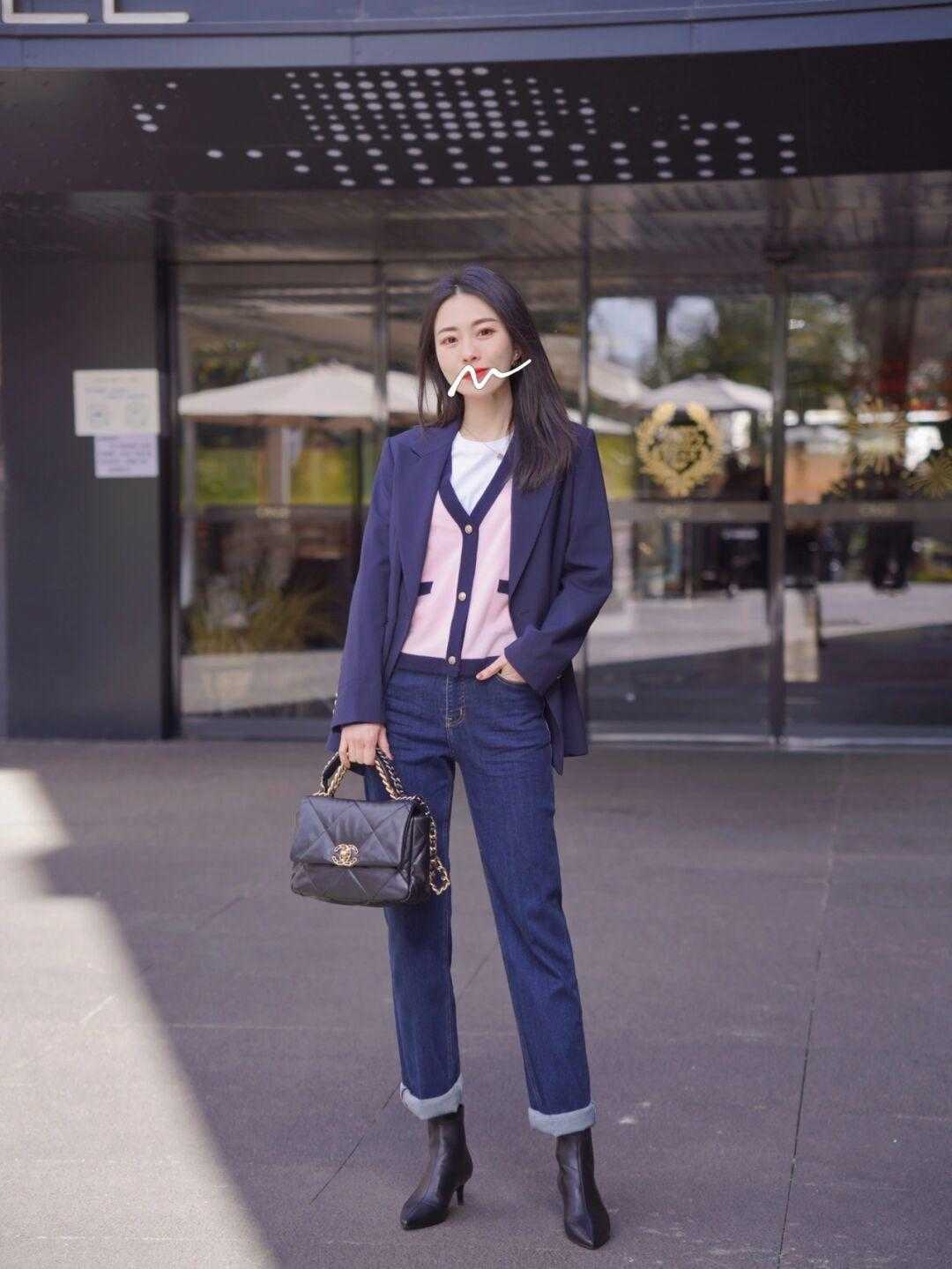 九分裤 九分长裤可不止有牛仔裤,加上这“两”种,才会变得无懈可击