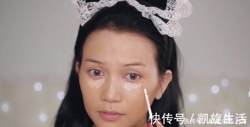 化妆术|奇闻:女子整容级化妆术,妆前妆后判若两人,网友:确定没换人?