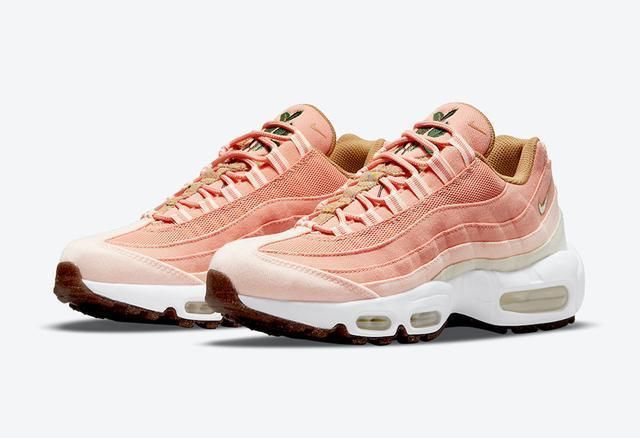粉色渐变设计！全新Nike Air Max 95实物释出