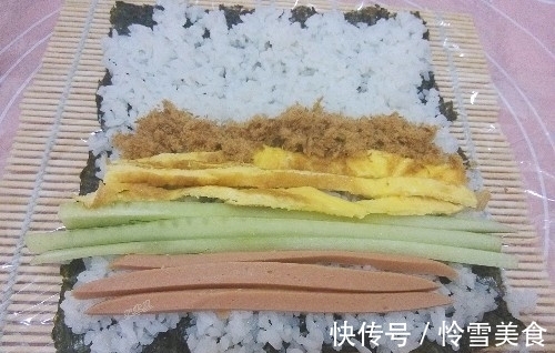 寿司最简单的做法,好吃又好做,实惠还卫生,零基础也能学会