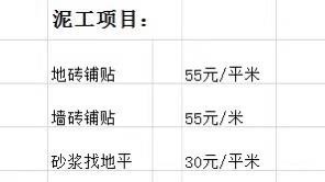 乳胶漆|分享家装最全项目,请收藏!(附报价单)