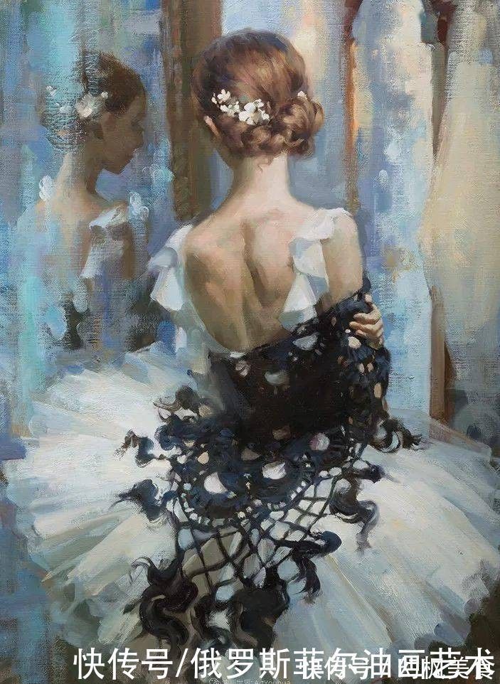 沃斯特雷佐娃!俄罗斯画家阿纳斯塔西娅·沃斯特雷佐娃漂亮油画作品欣赏