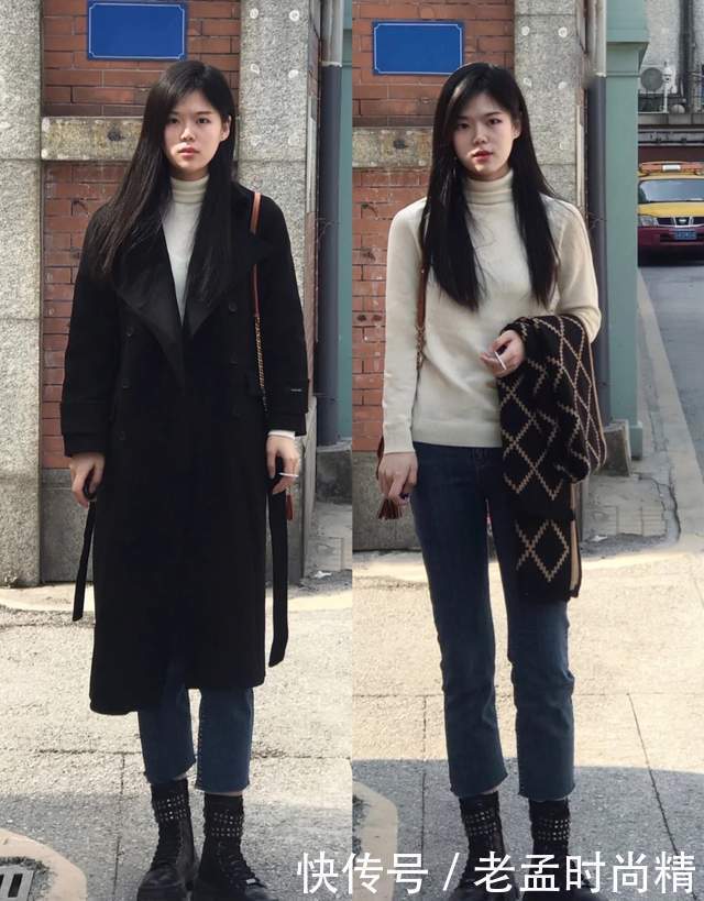 穿来穿去, 黑色大衣还是这3种搭法最时髦减龄, 一衣多穿好实用