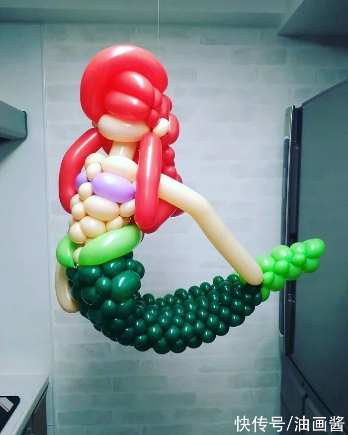 卡通角色|该来的还是来了!童年梦想成真,他用气球扭出经典的卡通角色