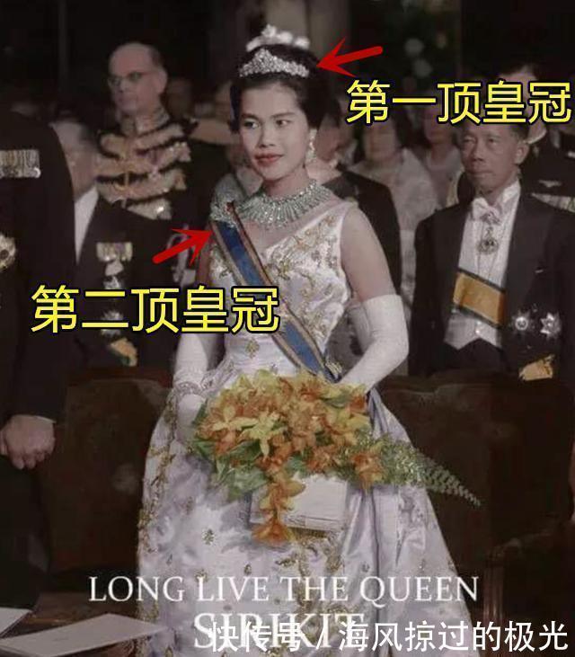 苏提达|真的高贵!诗丽吉一次戴2顶皇冠惊艳,苏提达沦落到只能戴假花