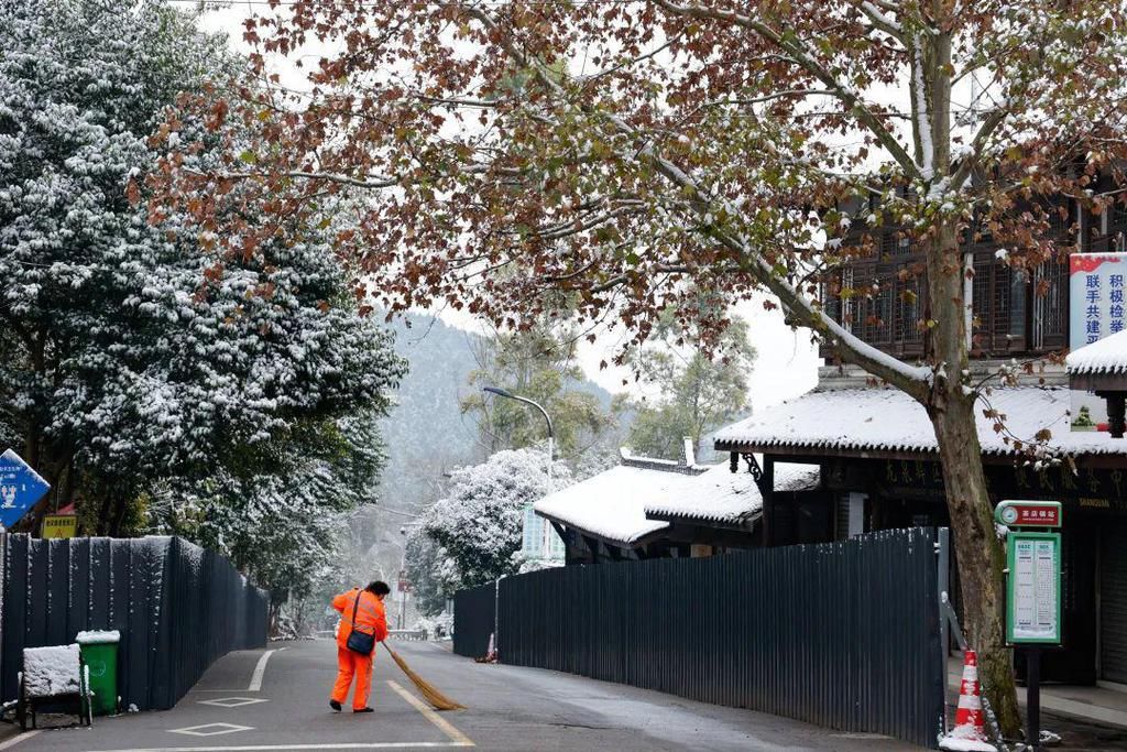 龙泉驿绝美雪景大片，爱了！