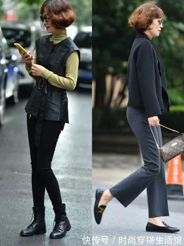 白裤子|这才是50岁该有的冬季打扮,不装嫩、不老气,轻松穿出气质美