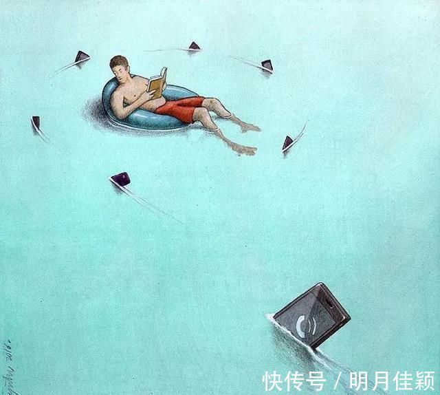 两只小鸟|10幅生动的插画，描绘出现实真面目，第10幅竟然画了个女鬼