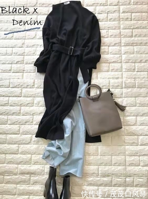 针织连衣裙 别找了,冬天最百搭的裙子还是“针织裙”,实穿气质不过时