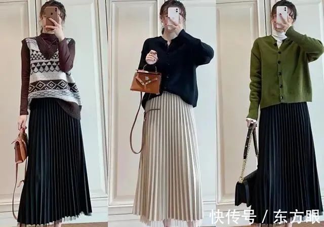 秋天 40岁女人秋季穿搭示范,用基础款打造出优雅知性的OL风,气质爆表