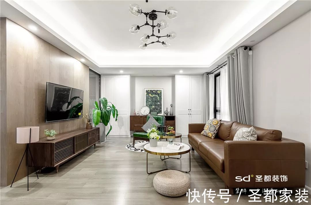 完工|巧妙设计让这套145平的房子,一完工就成了整个小区的焦点