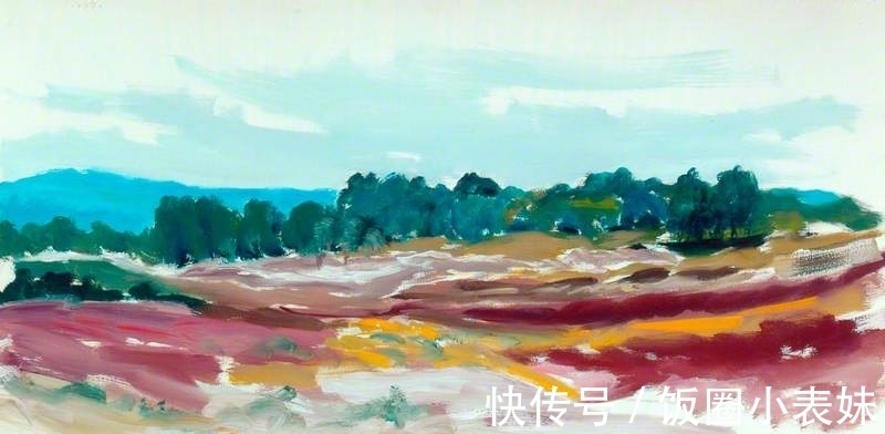 切斯特!与艺术遗产一起生活,继承和发展,约翰·希钦斯的抒情风景油画