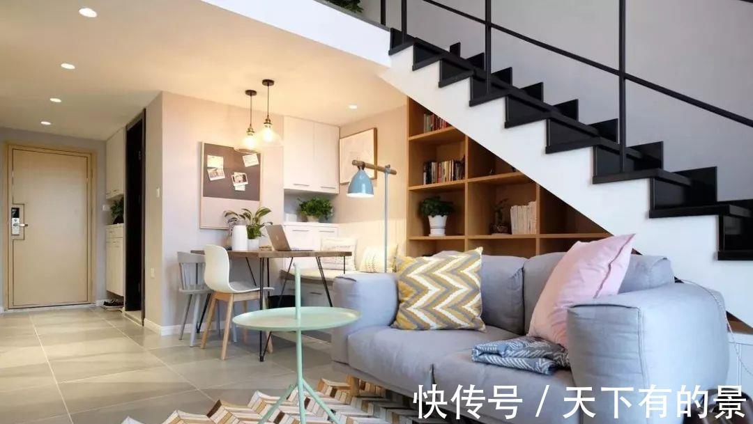 开敞性|挑高空间利用得好，区区几平米的小户型，完工效果也能堪比豪宅！