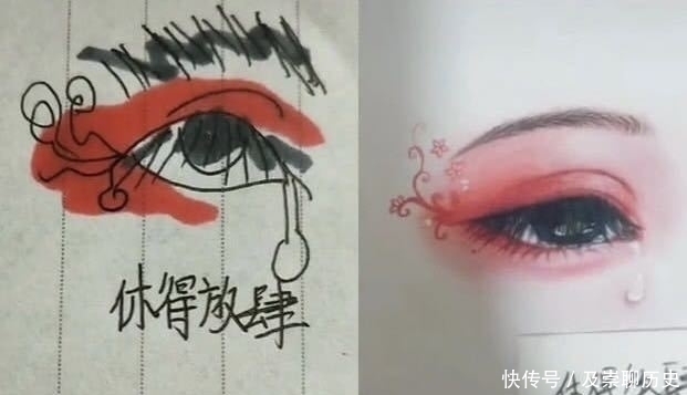 美术生#普通人画画遇上美术生画画,这还用比?网友:像极了遇到大神的我!